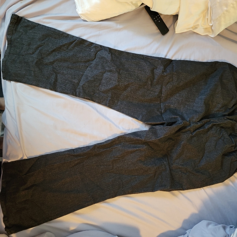 Roaman's Denim Black Leggins